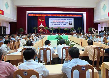 Seminario sobre el presidente del Consejo del Estado, Vo Chi Cong